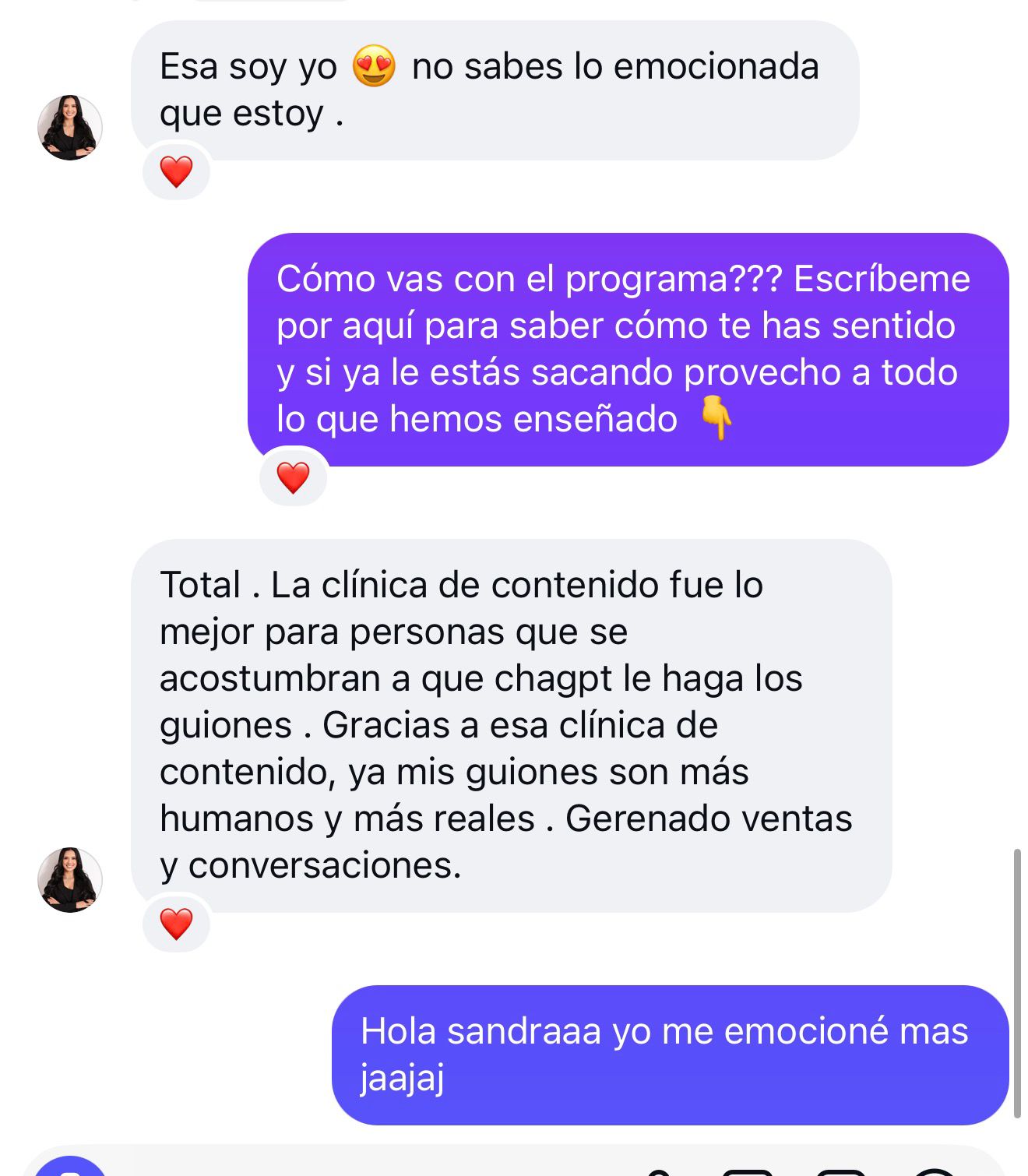 Sandra Ibáñez — La clínica de contenido hizo mis guiones más humanos y generó ventas